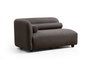 Atelier Del Sofa Sofá 3 Plazas Victoria Grey Bouclette Tela Poliéster Gris Patas Nogal 228x90x74 cm